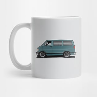 1994 Dodge Van Turquoise Mug